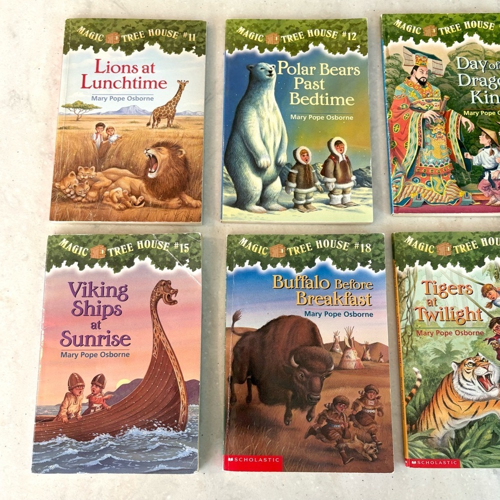 Magic Tree House Book Set by Mary Pope Osbourne Paperback Bundle (6 Books Total) - Picture 3 of 11